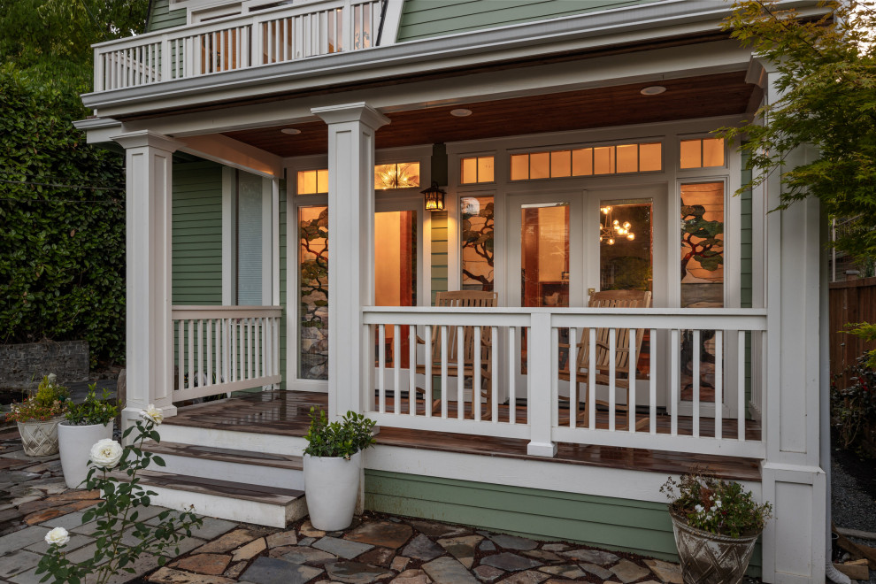 Capitol Hill Double Dutch - Transitional - Porch - Seattle - by Blue ...