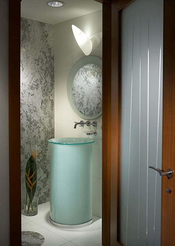 By J Design Group – Powder Room - Miami Interior Designers ...