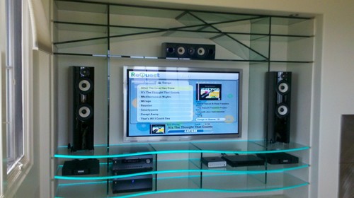 How Did You Put The Led Light On Tv Stand