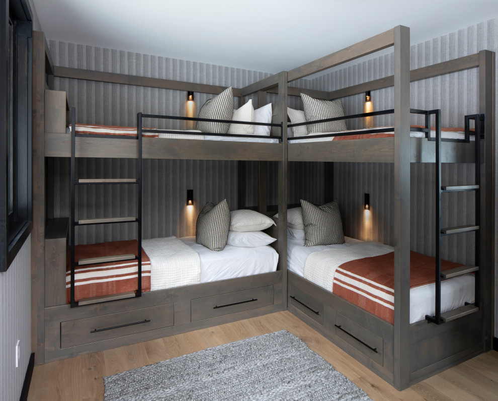 Example of a trendy kids' room design in Other