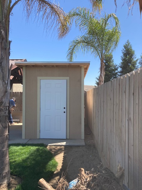 Exterior Storage Room