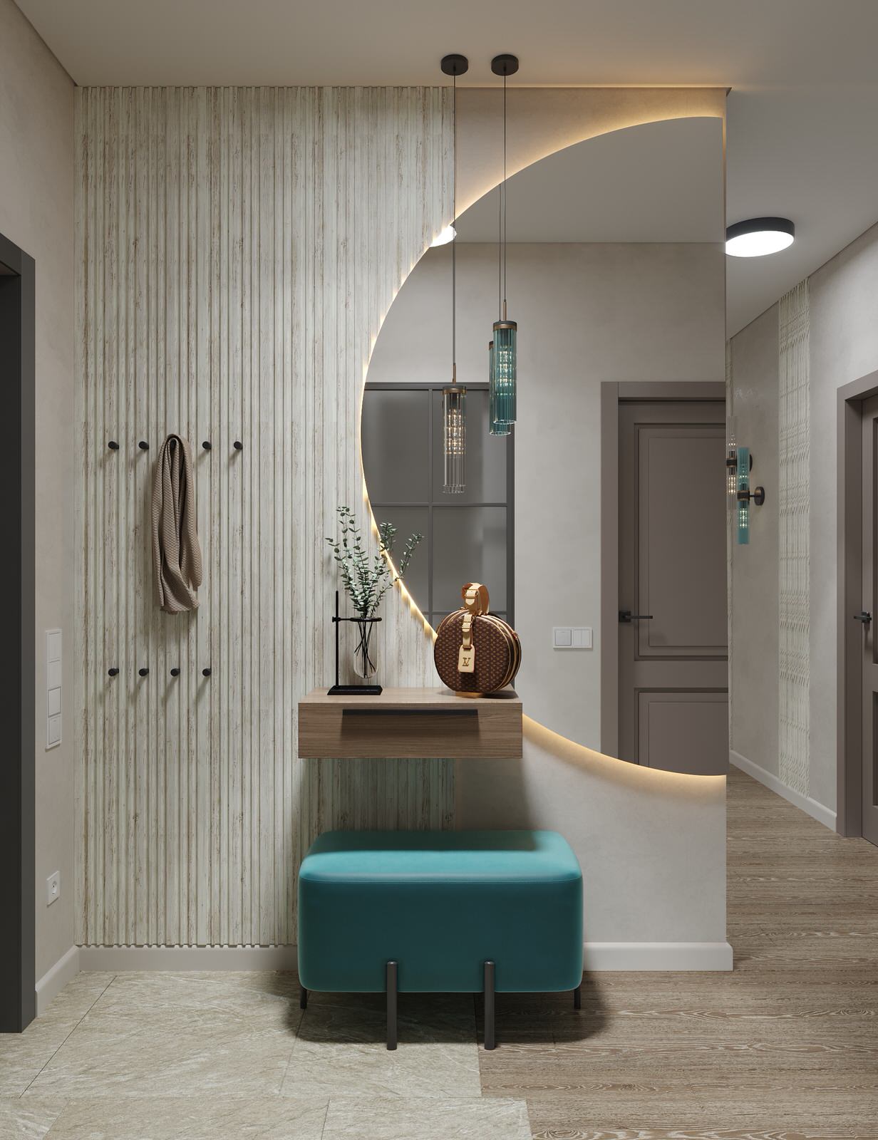 3к квартира 85 м2 для молодой семьи с двумя сыновьями