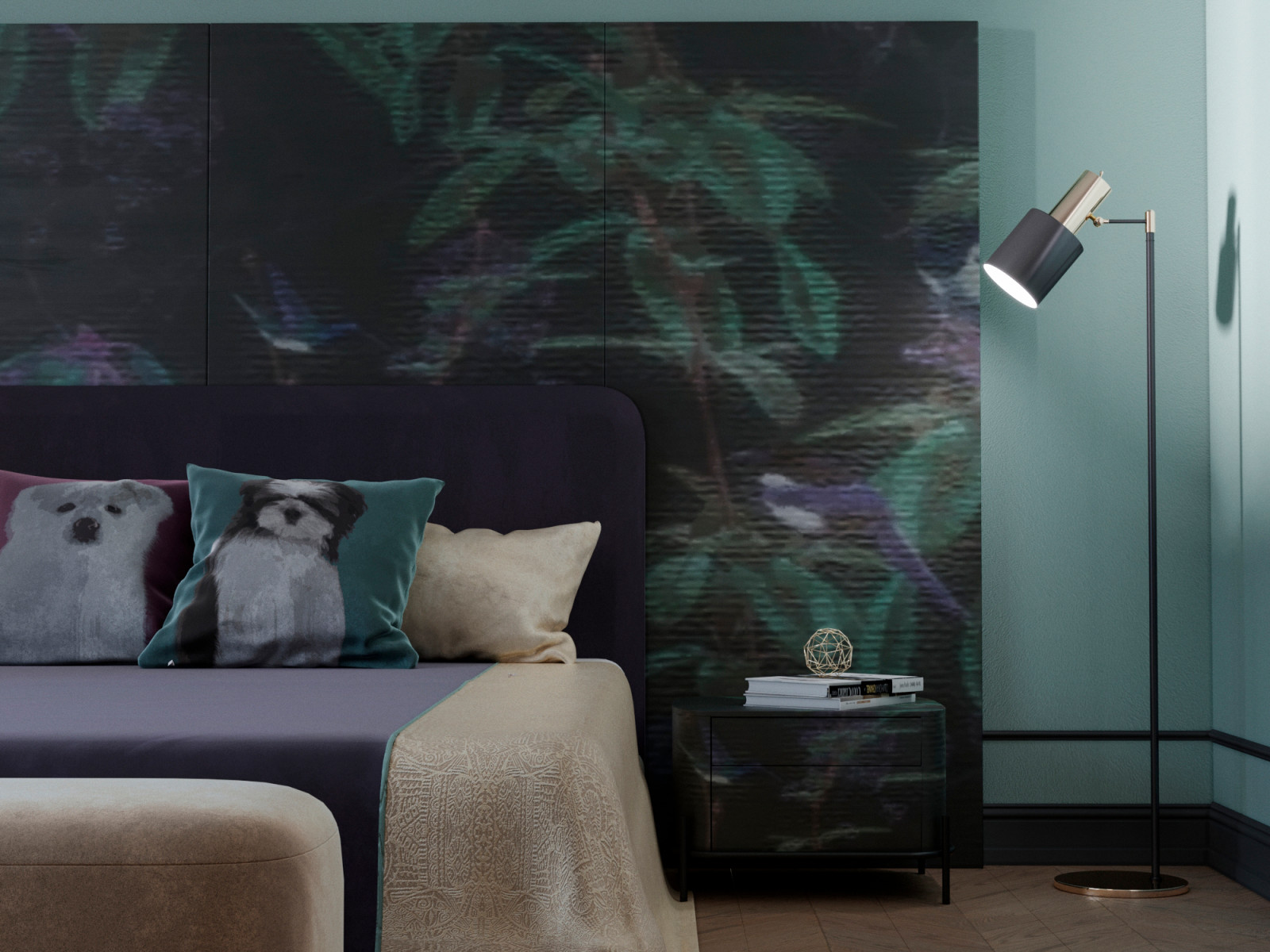 Дизайн-проект трехкомнатной квартиры в ЖК "Платинум"