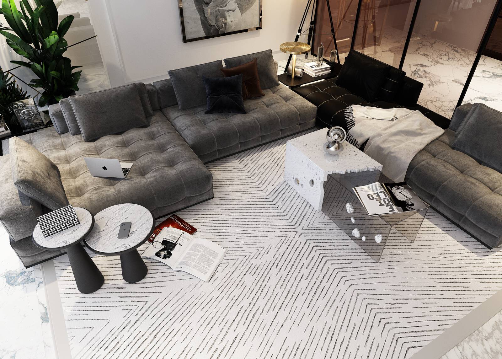 Vacation home. Living room