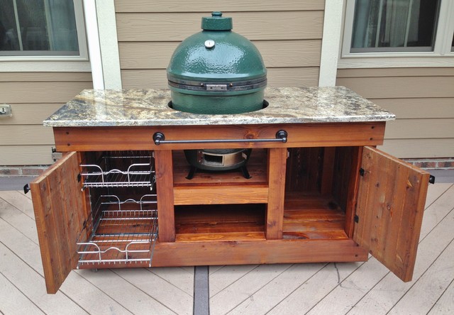 Big Green Egg Table -- Raleigh, NC