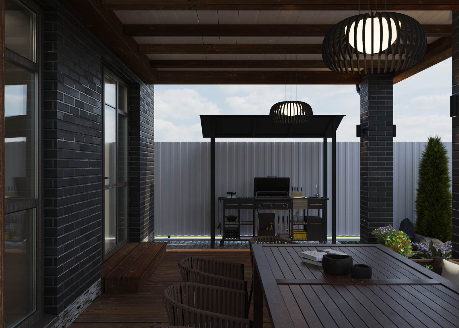 Задний двор частного дома, г. Ростов-на-Дону, ул. Осипенко