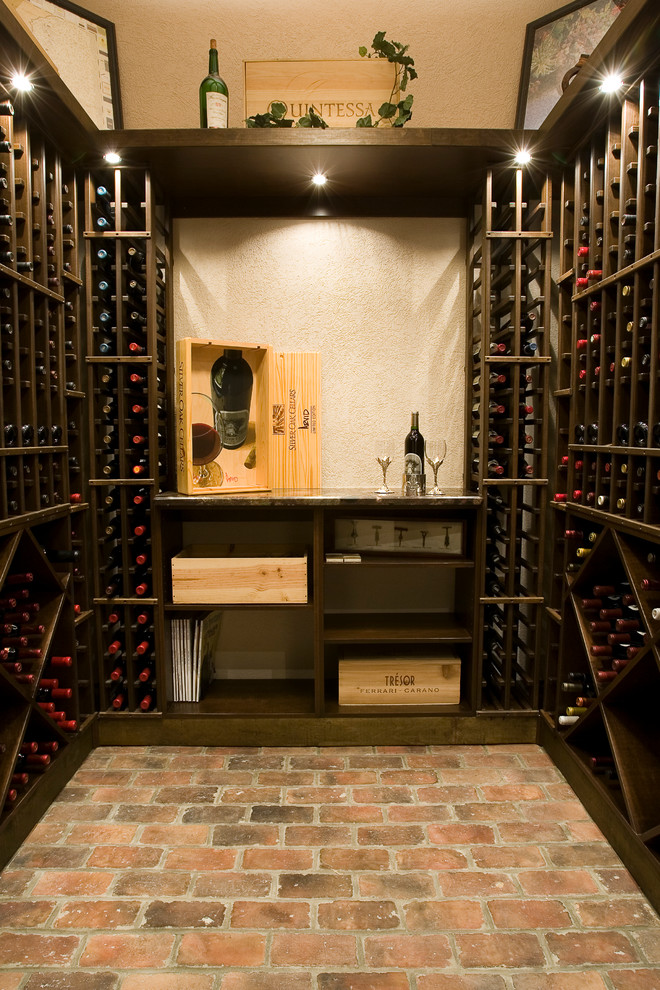 Photo of a traditional wine cellar in Jacksonville.
