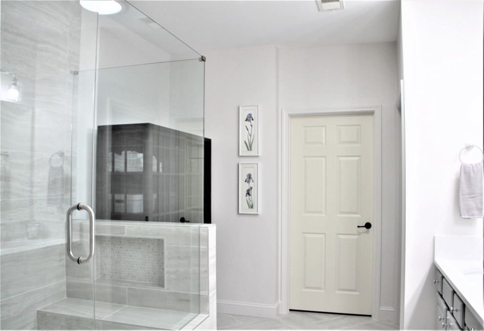 Roswell Master Bath Refresh - Modern - Bathroom - Atlanta - by Jemm ...