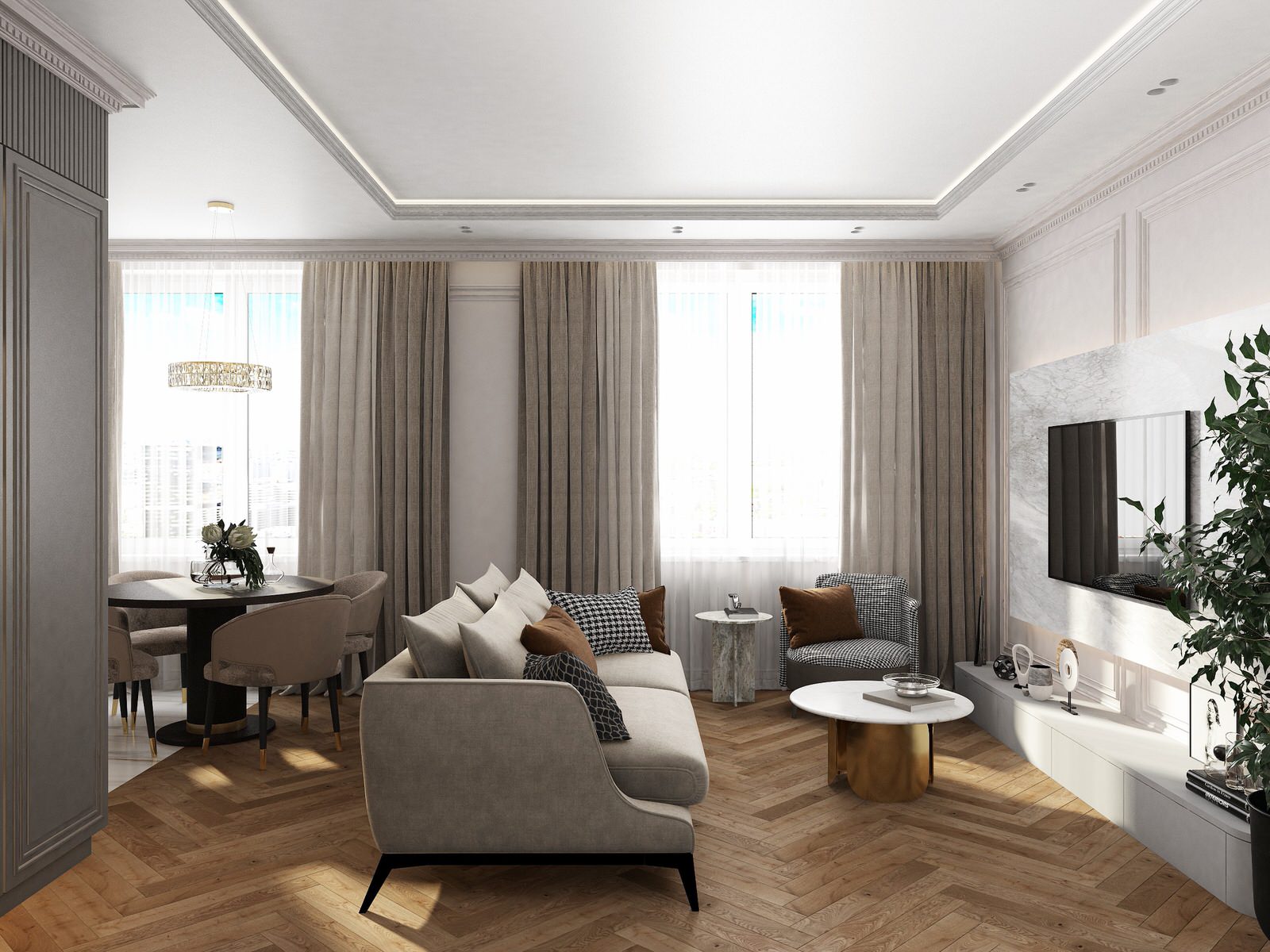 Кухня-гостиная