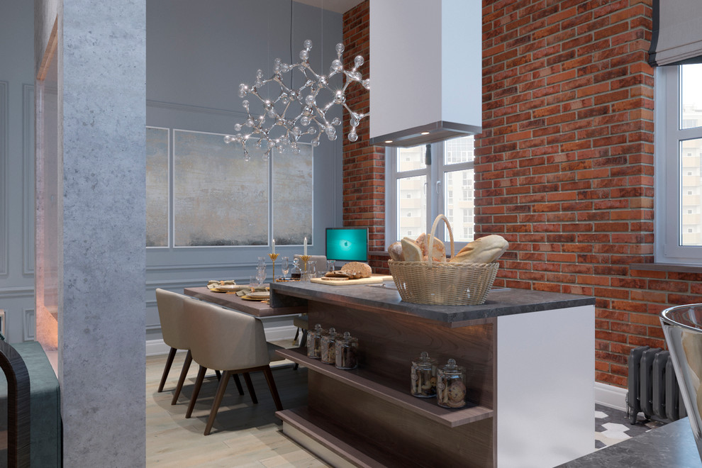 ЖК "Большой" Кухня-гостиная