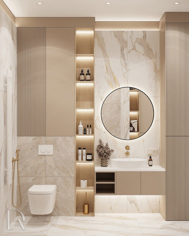 Санузел на 2 этаже 4,7 м2