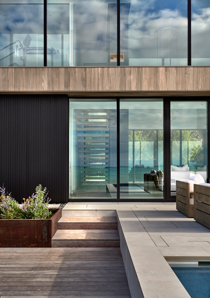 Horizon House - Minimalist Beach Residence - Modern - Deck - Los ...