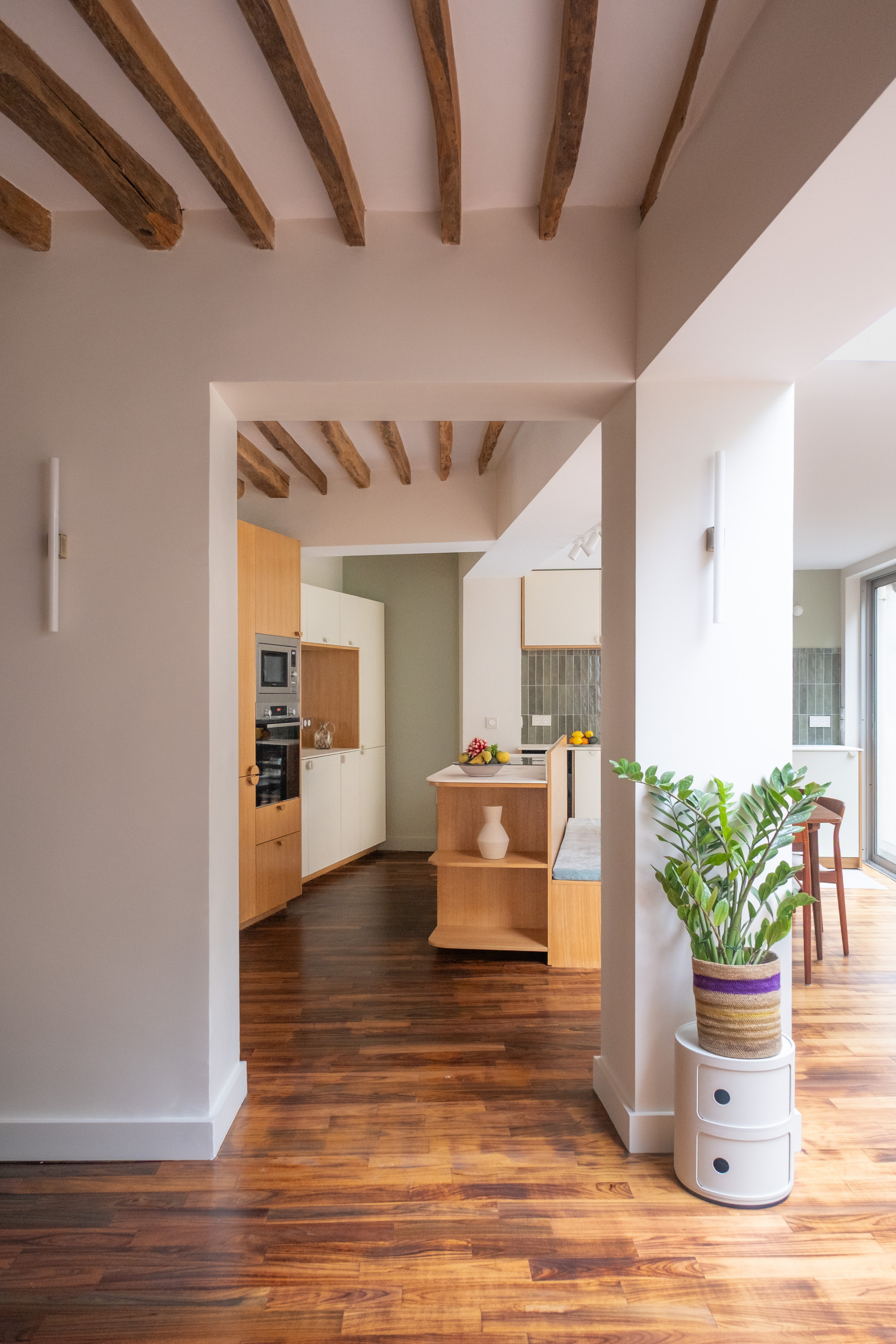 Rénovation appartement atypique Buttes Chaumont