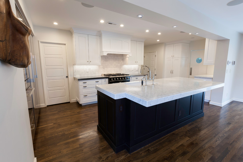 Inspiration for a transitional kitchen remodel in Denver