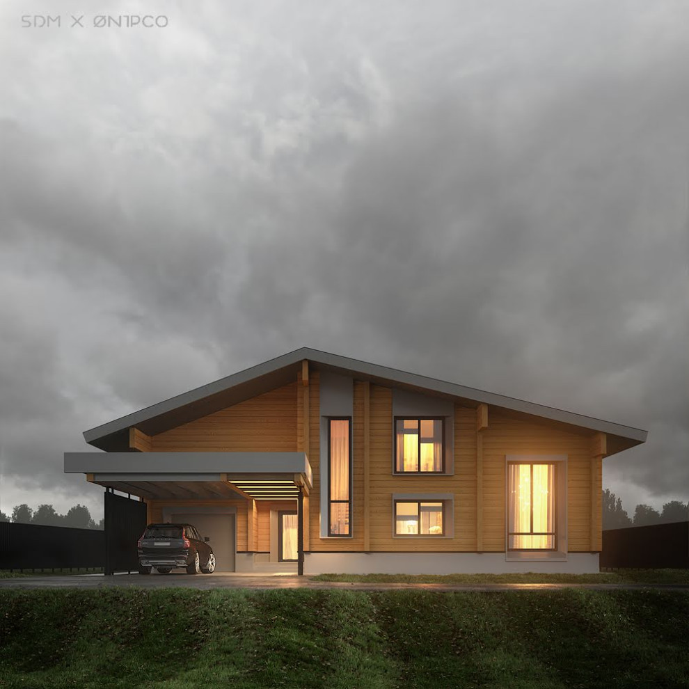 Индивидуальный проект комплекса из клеёного бруса