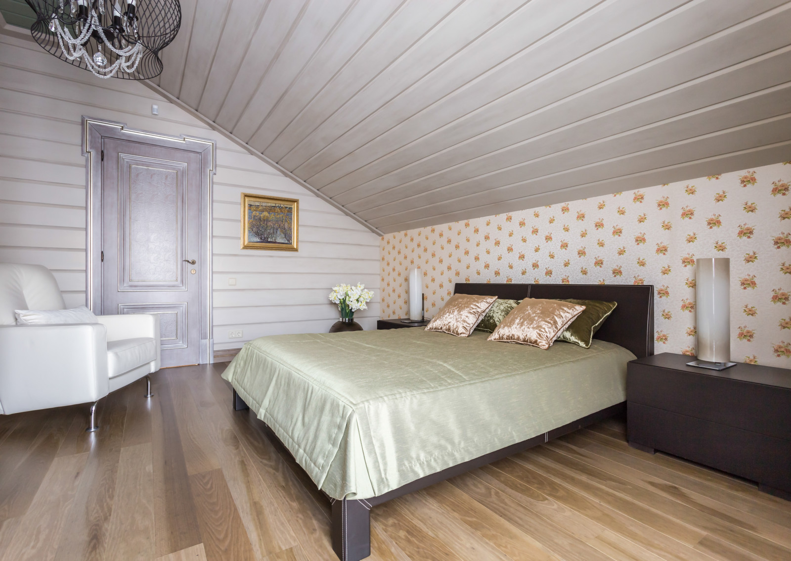 Интерьер загородного дома у моря