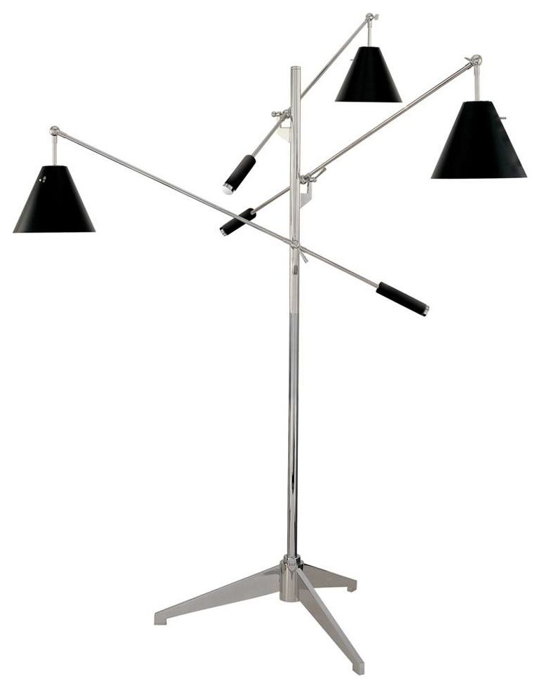 Sonneman 3636.01K Treluci Floor Lamp - Polished Chrome