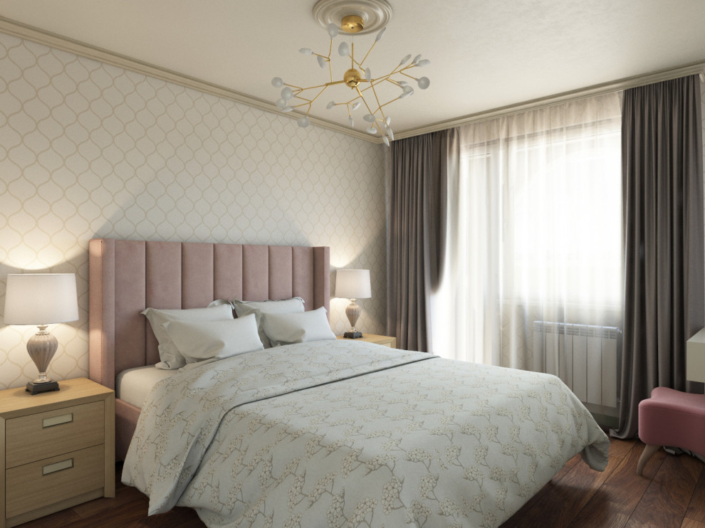 Проект квартиры, где хозяева думали, что им нравится бежевый цвет в интерьере