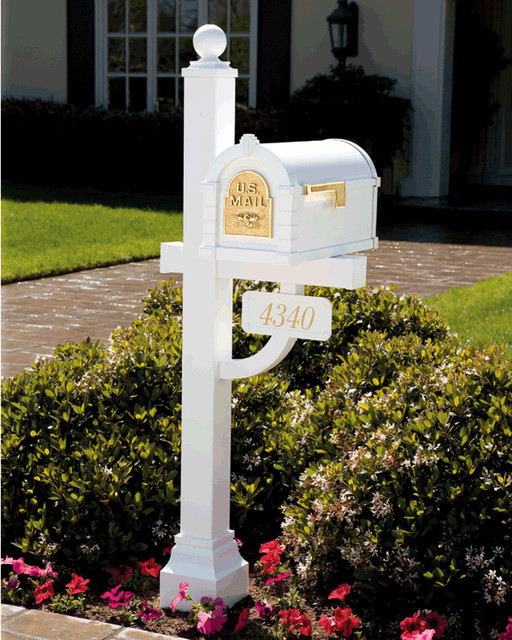 Gaines Keystone Mailboxes and Posts Traditional Miami by Bobi