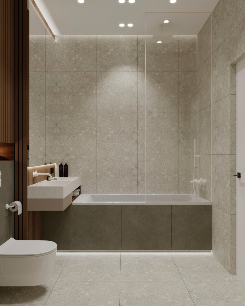 Квартира в Москве. Дизайн-Проект ванной комнаты