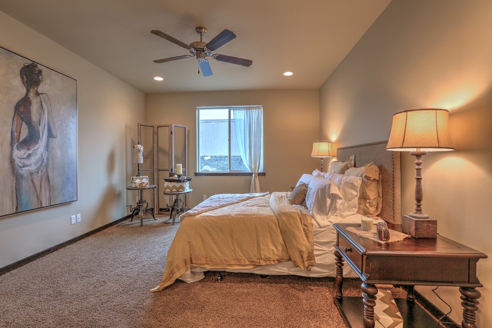 Home design - rustic home design idea in Seattle