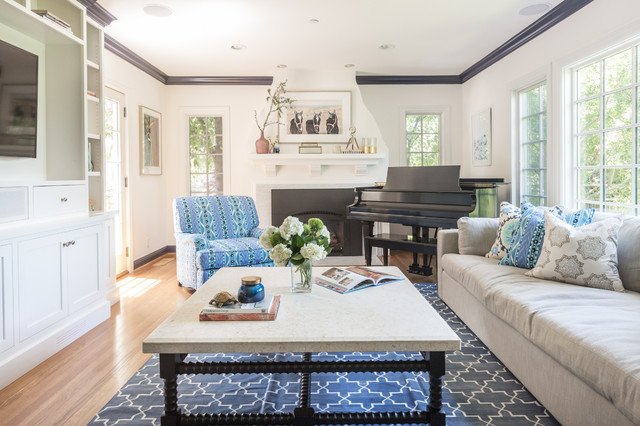 Silicon Valley Ranch classique-chic-salon