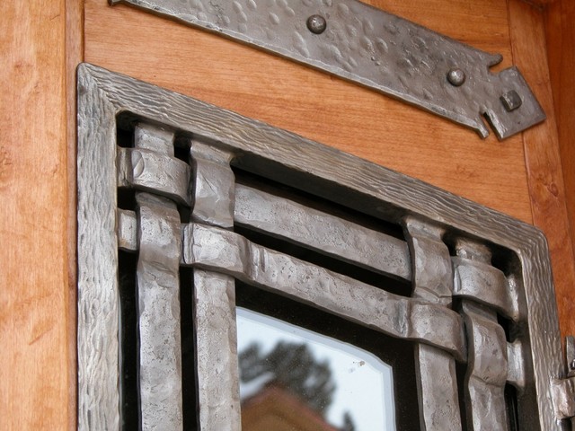 Close-Up of Custom Metal Inlay