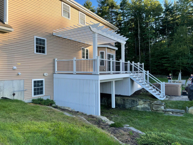 Custom Design-Build | Deck Build - Composite contemporary-terrace