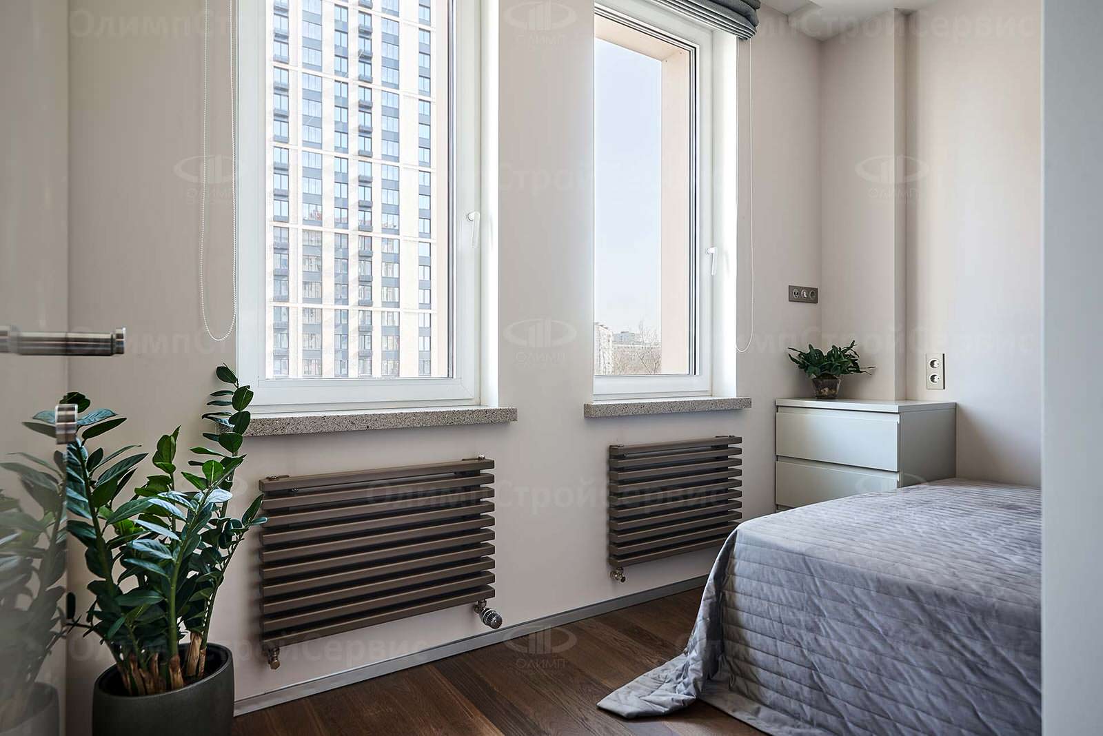 Дизайнерский ремонт евродвушки в ЖК Мосфильмовский