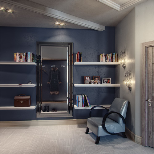 Интерьер квартиры. 145 м2 Москва.