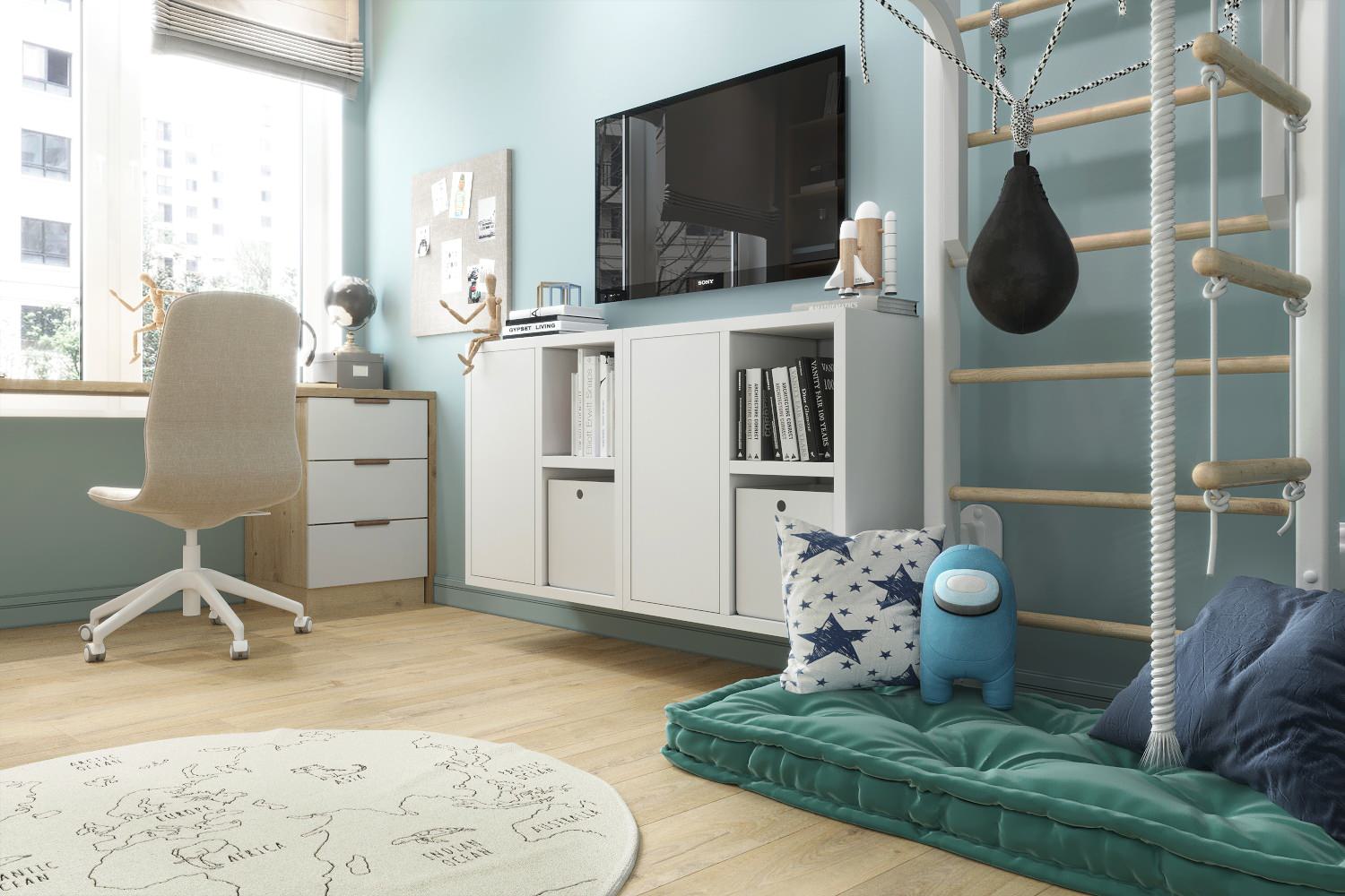 Проект квартиры 80 кв.м. для семьи из г.Москва