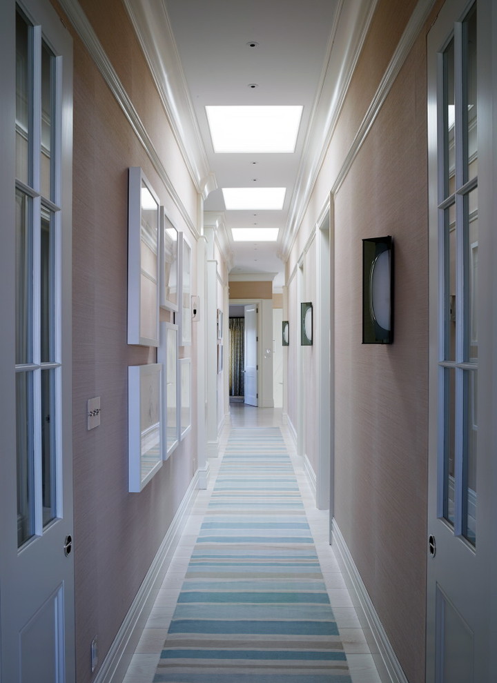 Hamptons House Beach Style Hall New York by Thorp Design