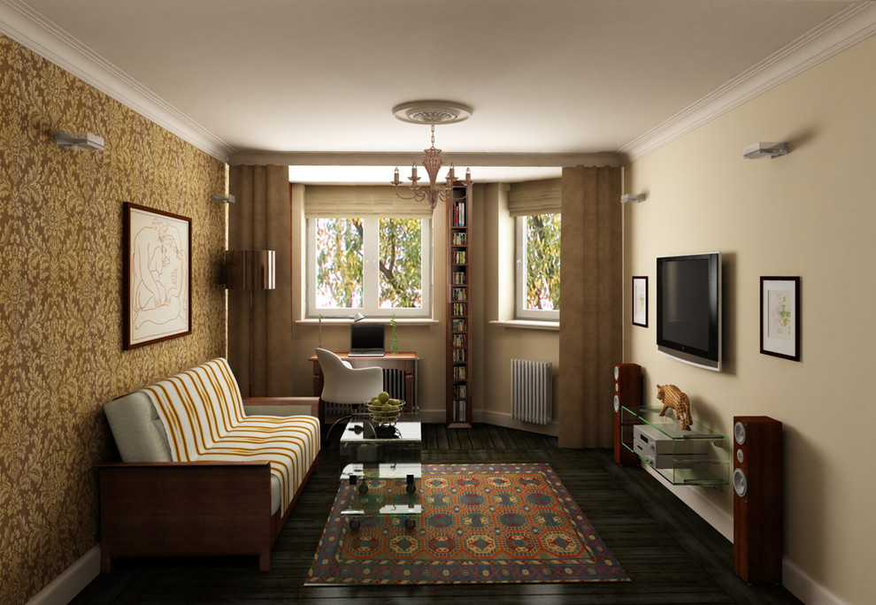 Этника в однокомнатной квартире