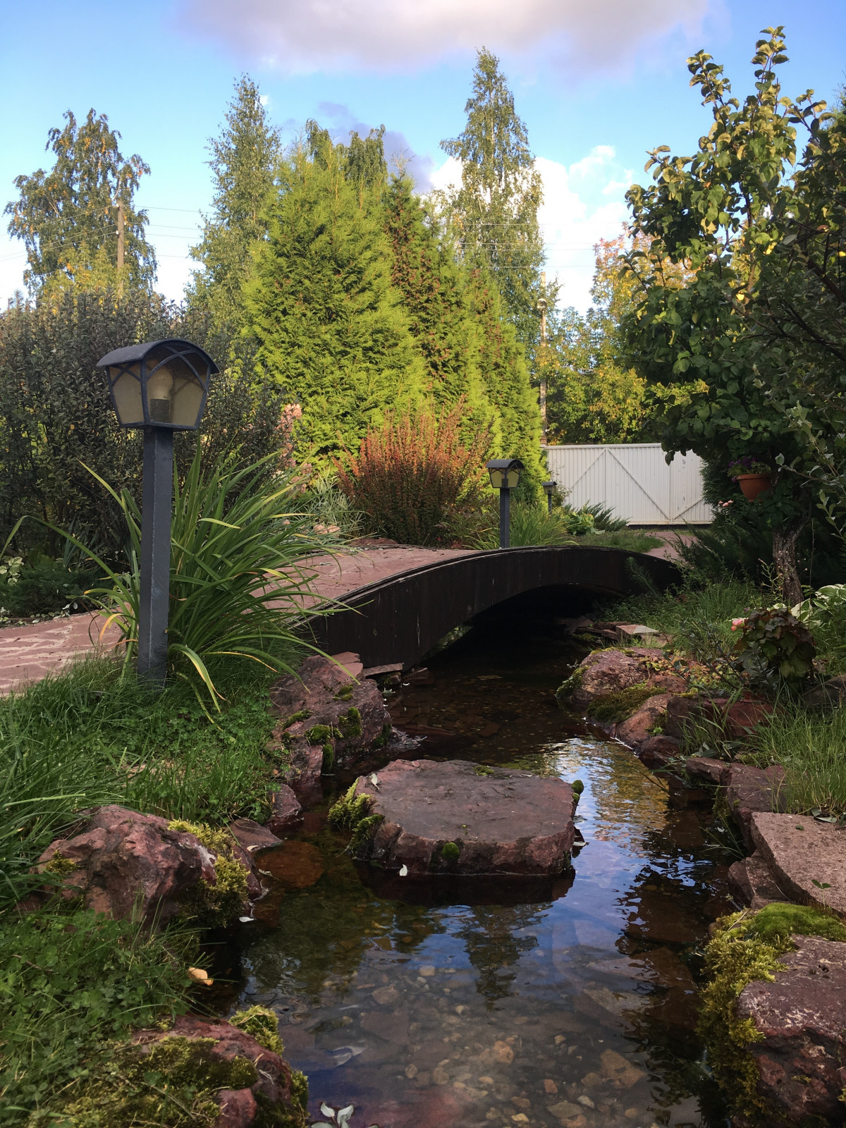 Сад в в Перми в Верхней Курье