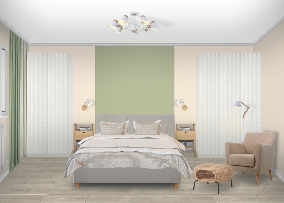 Двухкомнатная квартира для семьи с ребенком.