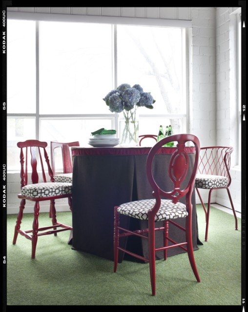 DIY Project: Sit Pretty with Mismatched Chairs
