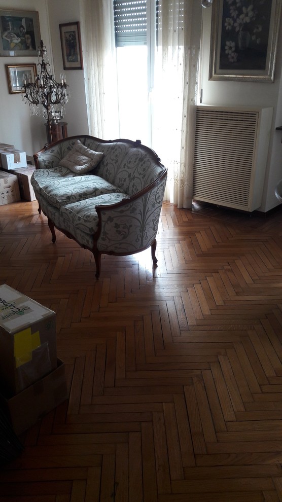 Parquet prima del restauro