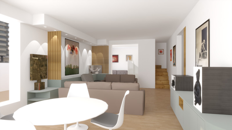 Décloisonnement de 90m²