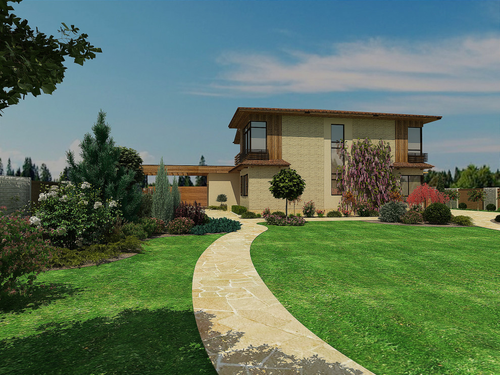 Проект дома и участка Ставрополь