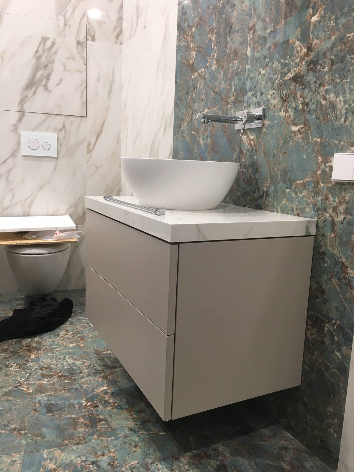 Мебель для ванной на заказ