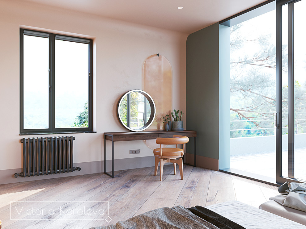 Дом на склоне. Спальня