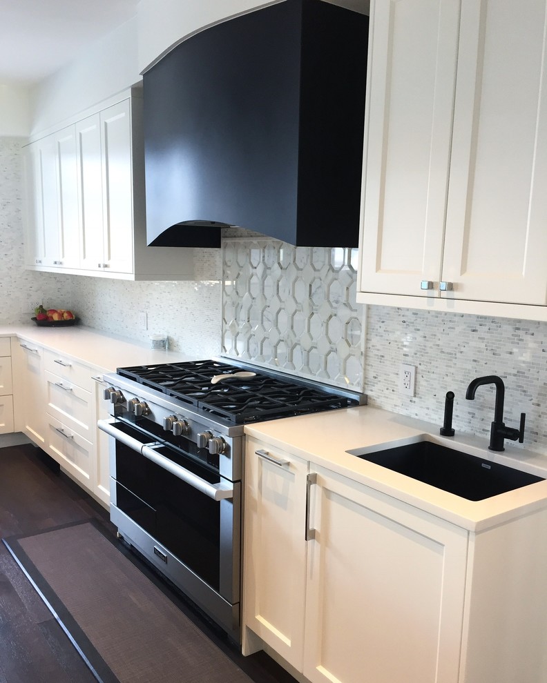 Kitchen - transitional kitchen idea in Edmonton