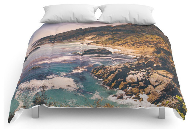 Big Sur Pacific Coast Highway Comforter Beach Style Comforters