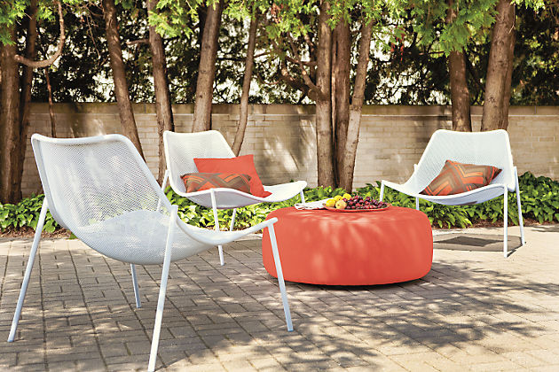 Soleil Lounge Chairs And Boyd Ottoman By R B Modern Patio