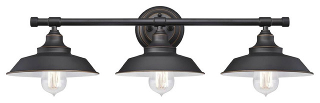 Westinghouse Iron Hill 1-Light Wall Sconce - Oil Rubbed Bronze, Indoor Fixture
