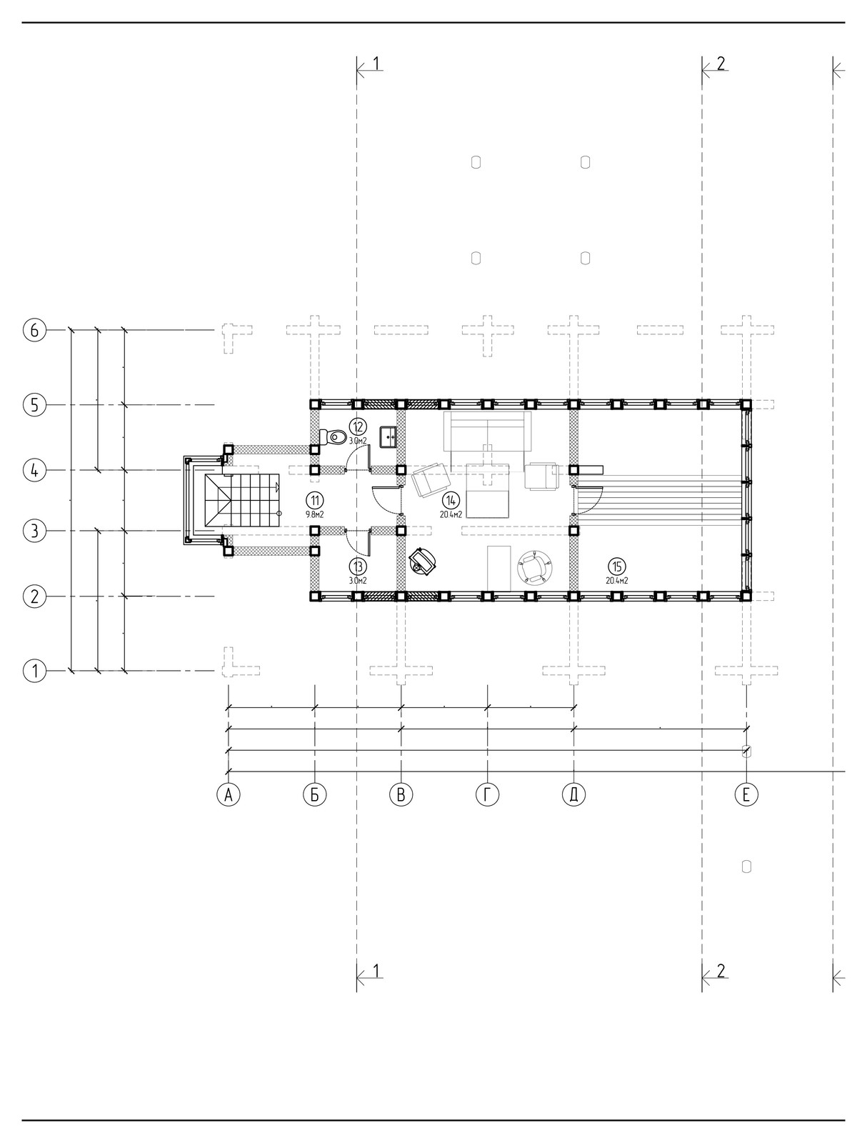Лесная усадьба.
