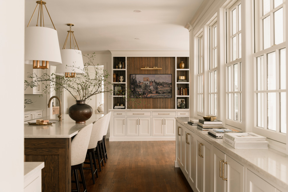 Example of a classic home design design in Other