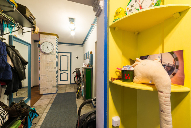 Квартира с авторским декором и Поллоком, захватившим балкон