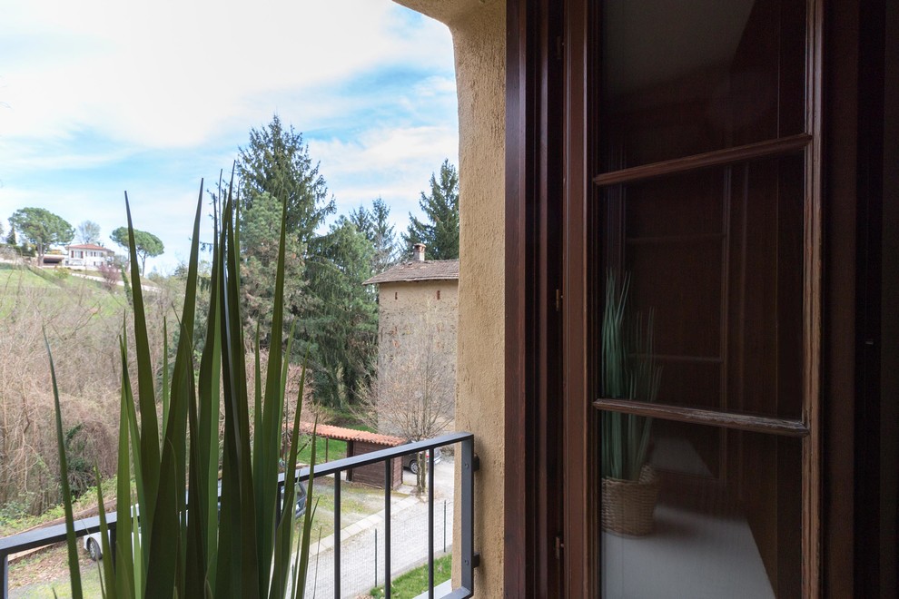 Ispirazione per una terrazza contemporanea