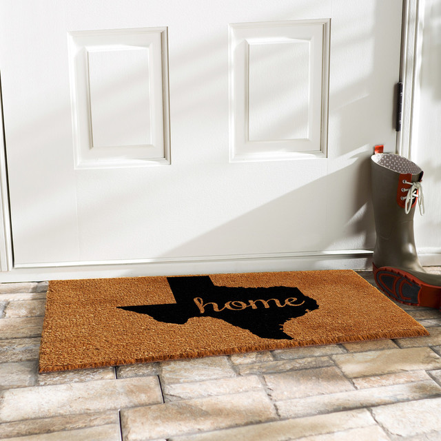 Texas Doormat - Contemporary - Doormats - by Home & More | Houzz